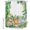 White Grass Green, variant on Cute Funny Animals Shower Curtain Set - Small 36" x 72" Washable Bathtub Curtain with 12 Hooks, Summer Botanical Tropical Vintage Waterproof Fabric Stall Shower Curtains for Bathroom/Bathtub Décor