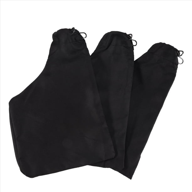Bolsa para Polvo de Ingletadora, Colectora Negra con Cremallera y Soporte Alambre, Ingletadora Modelo 255, 3 Uds.