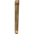 thumbnail image 2 of Ekena Millwork 4"W x 30"D x 38"H Traditional Craftsman Rough Sawn Bracket, Western Red Cedar, 2 of 4