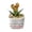 Yellow, variant on Handmade Glass Tulip Flower, Artificial Decorative Never Wither for Home Office Desk, No Watering Needed