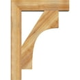 thumbnail image 3 of Ekena Millwork 4"W x 22"D x 30"H Westlake Block Rough Sawn Bracket, Western Red Cedar, 3 of 25