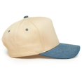 thumbnail image 5 of Funky Junque Trucker Hat – Vintage Snapback Baseball Cap - Denim/Beige, 5 of 5