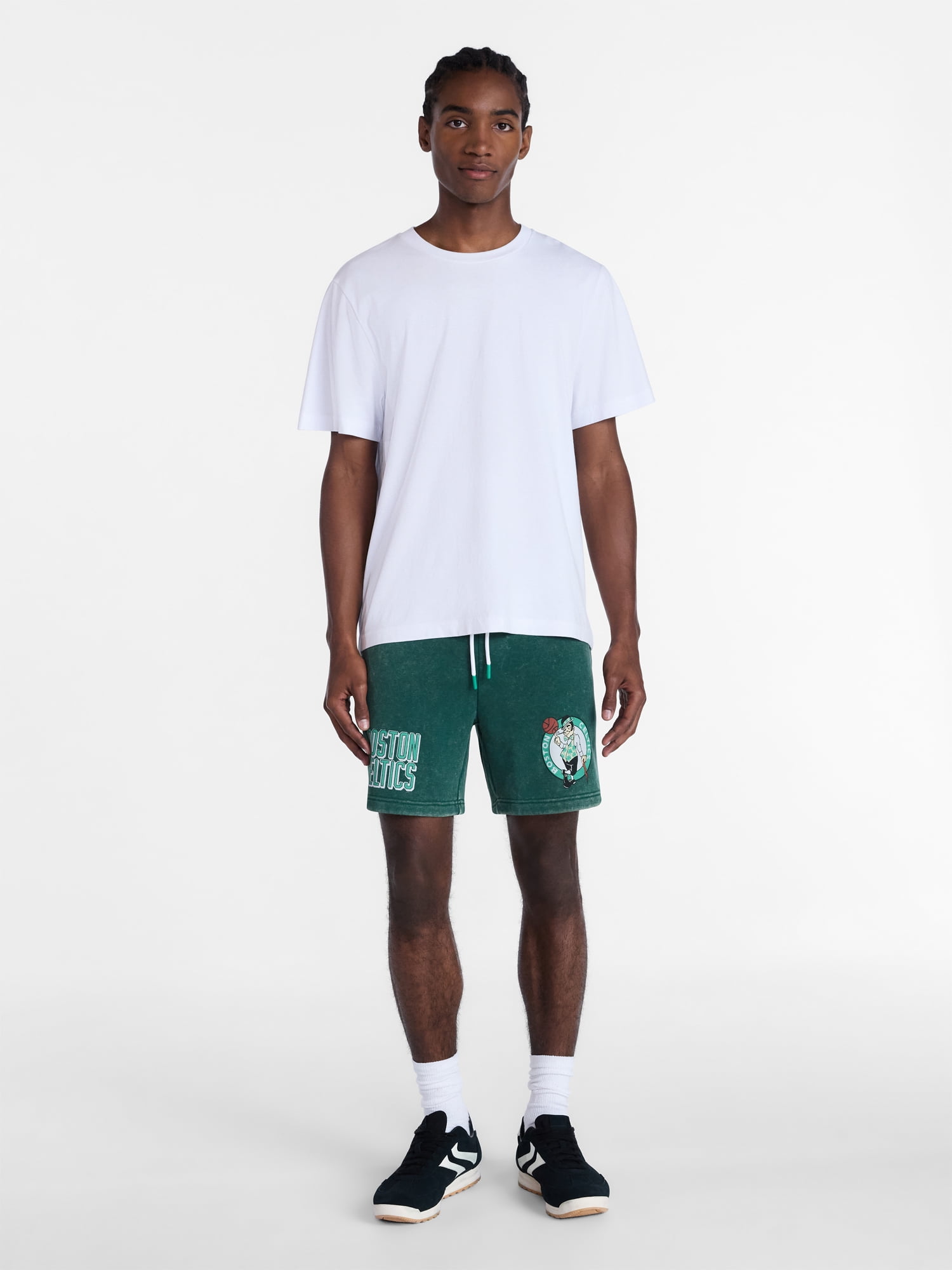 NBA, Men's & Big Men's Graphic Fleece Shorts, Boston Celtics, Sizes XS-3XL