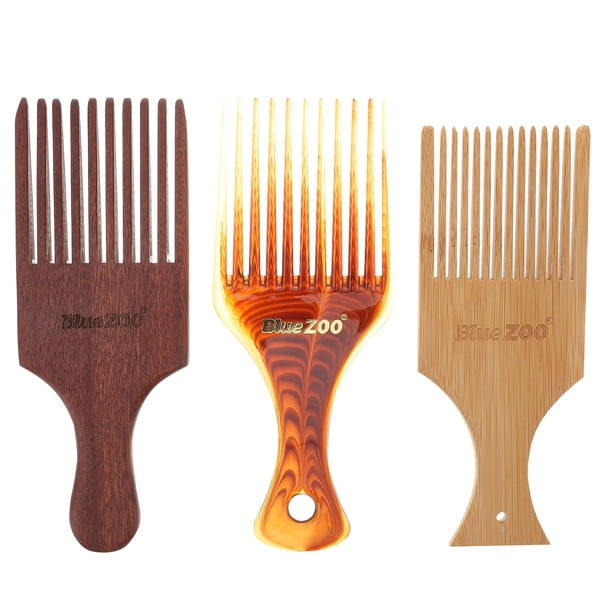Peines para el cabello de 3 uds, peine de dientes anchos grandes, peine para desenredar el cabello, peine moldeador, peine de aceite