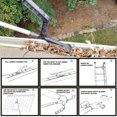 thumbnail image 2 of Gutter Cleaning Spoon Scoop Hand Tool Gutter Tool for Farm Garden Gutter Skylights Roof Structure Cleaning Tool, 2 of 7