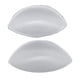 thumbnail image 3 of Inserciones de silicona para realzar el pecho con almohadillas para sujetadores push-up - Moldea el escote profundo Claro, 3 of 9