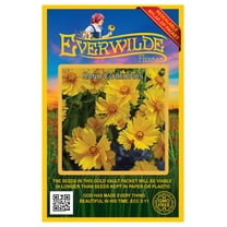 Everwilde Farms - 1000 Sand Coreopsis Native Wildflower Seeds - Gold Vault Jumbo Bulk Seed Packet