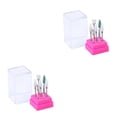 thumbnail image 1 of Vogacara 7 unids/set de brocas de cerámica para uñas, caja acrílica, cortador de fresado, máquina de manicura, limas eléctricas para uñas, (DH01) 2piezas Vogacara CBP096477, 1 of 5