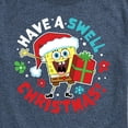thumbnail image 3 of SpongeBob SquarePants - Have A Swell Christmas - Men's Short Sleeve Graphic T-Shirt, 3 of 6