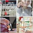 thumbnail image 2 of Shopping Trolley Tokens Key Ring Shopping Cart Coin Quarter Keychain Portable Key Rings Keyrings Decorations For Shopping Cart Grocery Shopping Trolleys, 2 of 8