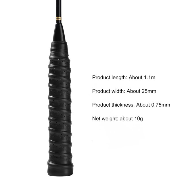 Correas Para Empuñaduras De Raqueta De Bádminton Empuñaduras de raqueta de bádminton correas antideslizantes para absorción de sudor cubierta de cinta envolvente para raquetas Sywqhk Para Estrenar