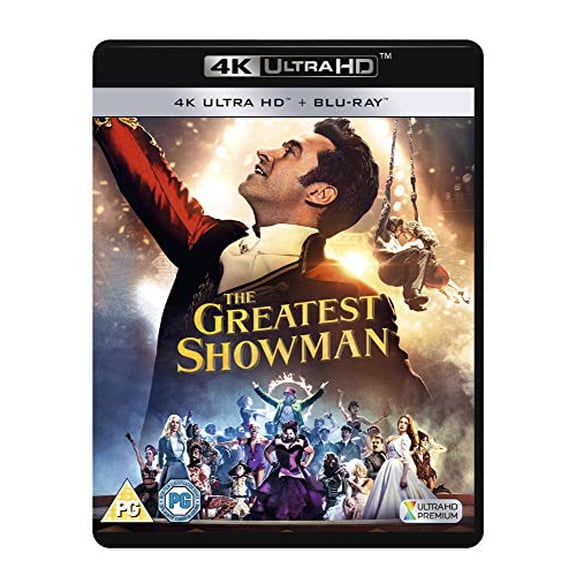 The Greatest Showman (4K Ultra HD) Diahann Carroll Zac Efron Paul Sparks Rebecca Ferguson
