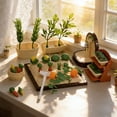 thumbnail image 4 of Yucurem 1 Set Miniature Dollhouse Farm Model Kit: Mini Vegetable Furniture Landscape Models, Vegetable Zen Garden Sand Tray Ornament for Office Desk Decor Accessories, 4 of 8