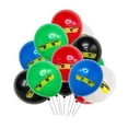 thumbnail image 1 of Globo de látex de 12 pulgadas con temática de dibujos animados, decoración para fiesta de cumpleaños, lindo y colorido, 1 of 5