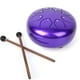 thumbnail image 4 of Tambor de mano, 6 pulgadas, tambor de percusión con lengüeta en forma de C, diseño revolucionario, 4 of 9