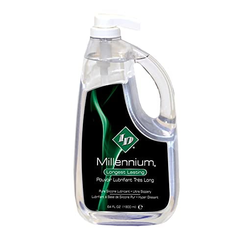 ID Lubricants Millennium Silicone, 3/noir, 64 Fl Oz (Lot de 1)