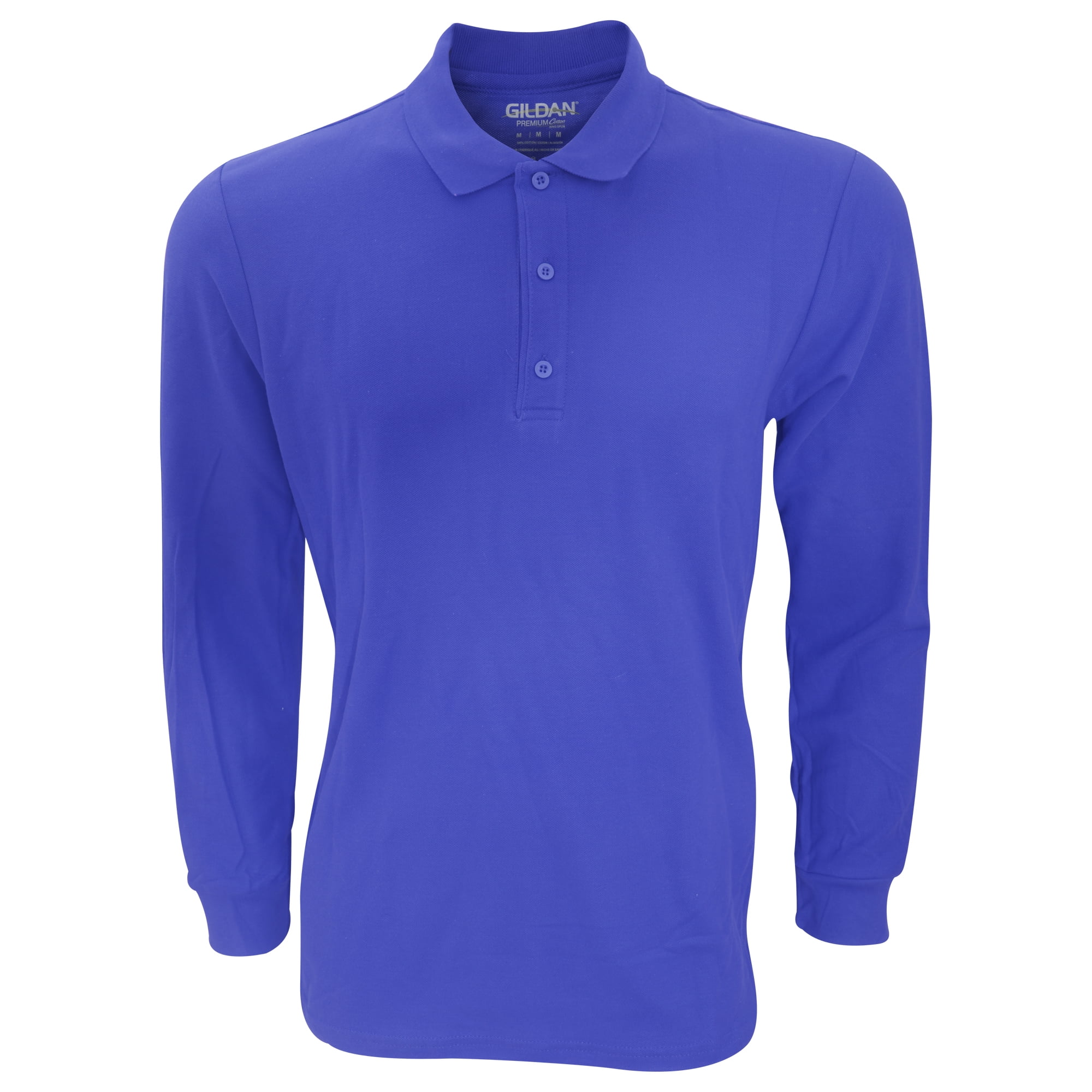 gildan long sleeve polo shirts