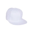 thumbnail image 2 of Chapeau Plat Ajusté - Blanc 7, 2 of 2