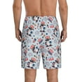 thumbnail image 4 of Lsque I Love USA Mens Sleep Pajama Shorts,Short Pajama Pants, Cotton Ultra-Soft Knit-X-Large, 4 of 9