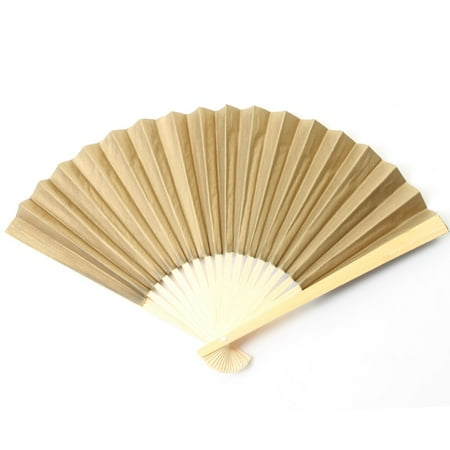 Koyal Wholesale Paper Fans Bulk 50 Pack Diy Hand Held Fans Party