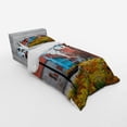 thumbnail image 3 of Ambesonne Victorian Bedding Set 4 Pcs, Old City Riga Latvia, Queen, Multicolor, 3 of 3