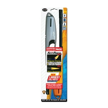 Scripto  'N Flame MAX and Torch Flame Wind Resistant Lighters (2-Pack)