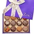 thumbnail image 1 of CRAVINGS BY ZOE Thank You Chocolate Cookies Gift Box Thank You Chocolate Covered Sandwich Cookies Gift Box Corporate Gifts for Boss Co-worker Employees Appreciation Gifts Teacher Nurse gift - 12 pc, 1 of 7