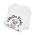thumbnail image 2 of My Dog Thinks Puppy Cotton T Shirt, 2 of 15