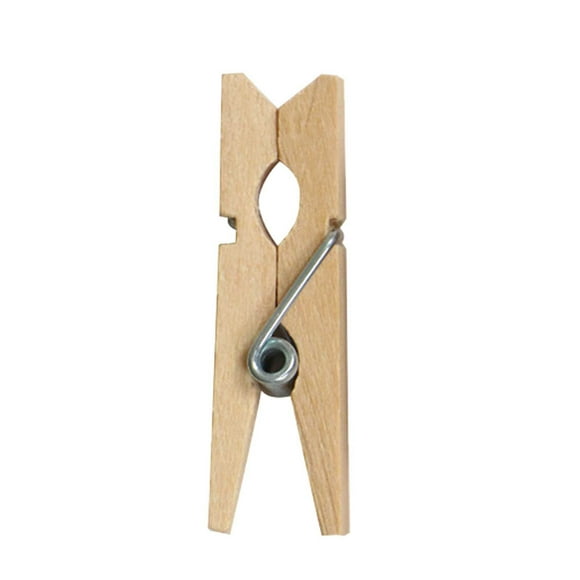 Pinzas de madera para colgar ropa, 100 unidades. Pinzas de madera para ropa, pinzas para manualidades, clips de madera para fotos.