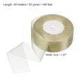 thumbnail image 2 of Unique Bargains 4cm 50 Yard Sheer Organza Ribbon Chiffon Fabric Gift Wrapping, Apricot, 2 of 6