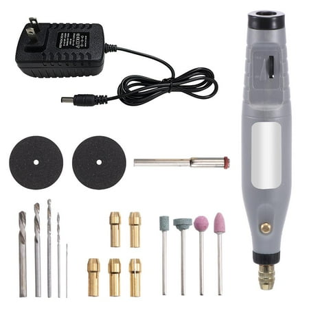 

Electric Grinder DC 12V/2A 12W 12000r/min Handheld Multifunctional Grinding Sanding Polishing Machine for Plastic Metal Wood