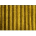 thumbnail image 1 of Ahgly Company Machine Washable Indoor Rectangle Abstract Yellow Modern Area Rugs, 5' x 8', 1 of 4