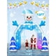 thumbnail image 2 of Arco inflable navideño con forma de muñeco de nieve Kalolary de 3,7 m con LED, 2 of 7