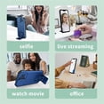 thumbnail image 3 of for Samsung Galaxy S23 Ultra Case with Slide Camera Cover, [Military Drop Protection] [Snug Touch] Hard Back & Soft Edge Phone Case with Stereo Bracket for Samsung S23 Ultra LTT Blue, 3 of 18