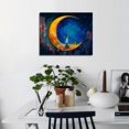 thumbnail image 3 of TISHIRON Paint by Numbers for Adults,16x20 inch Canvas Wall Art Moon and Maiden Oil Painting by Numbers Kit for Home Wall Decor (Frameless), 3 of 6