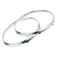thumbnail image 1 of 1 Pair Snare Drum Hoop Ring Rim for Percussion Hoop Drum Hoop Instrument Instrument 12 Inch 6 Hole, 1 of 9