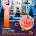 thumbnail image 3 of Gymax 12ft Inflatable Halloween Ghost Blow Up Decoration w/ Built-in Flame Light, 3 of 10