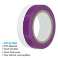 thumbnail image 3 of Unique Bargains 32.8Ft Tennis Racket Badminton Racquet Grip Finishing Tapes, Purple/White 6 Pack, 3 of 5