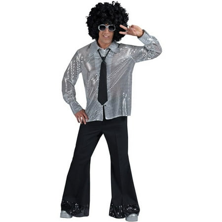 Black Disco Pants Adult Halloween Costume