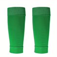 thumbnail image 2 of Couver Unisex Stretch Leg Sleeves, Footless Calf Sleeves for Sports and Everyday Wear, Green, Small, 2 Pairs, 2 of 8