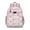 Pioneer Flower Floral-3, variant on Pioneer Flower Floral Print Pattern Backpack for School,Cute School Bag,Schoolbag with Adjustable Shoulder Straps & Padded Back,15.25"x11.5"x5.25"