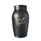 thumbnail image 2 of Pet Urn Memorial Ash Holder Recipiente de almacenamiento de acero inoxidable Cachorro Final Reconfortante Lugar de Ligero Urnas de recuerdo chauvin negro Yinane Urna de cremación, 2 of 8