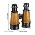 thumbnail image 2 of SHOWERORO Retro Resin Binoculars Model Decorative Object For Living Room Setup Vintage Style 1Pack, 2 of 6