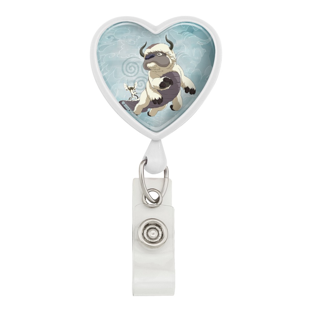 Avatar the Last Airbender Appa & Momo Heart Lanyard Retractable Reel