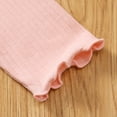 thumbnail image 6 of fatyb Toddler Girls Long Sleeve Tops Ruffle Mock Neck Tshirts Kids Cotton Undershirts (Thin and Thick), 6 of 7