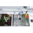 thumbnail image 4 of AAOMASSR 2 Pack Triangle Dish Drying Rack for Sink Corner Roll Up Dish Drying Rack Folding Stainless Steel Multipurpose Over The Sink Corner Dish Drainer Mat for Kitchen Grey, 4 of 4