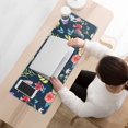 thumbnail image 3 of Long Mouse Pads for Desk,Pioneer Flower Floral Print Pattern Desk Mats on Top Of Desks, Desk Mouse Pad Extra Large with 3mm Non-Slip Base and Stitched Edge for Gaming,Office,Work,Home 31.5"x11.8", 3 of 6