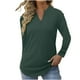 thumbnail image 1 of Tops de Mujer Camisas de Manga Larga Otoño Suelto Casual Cuello en V Sólido Blusa Informal Camiseta Túnica Odeerbi ODB151724, 1 of 9