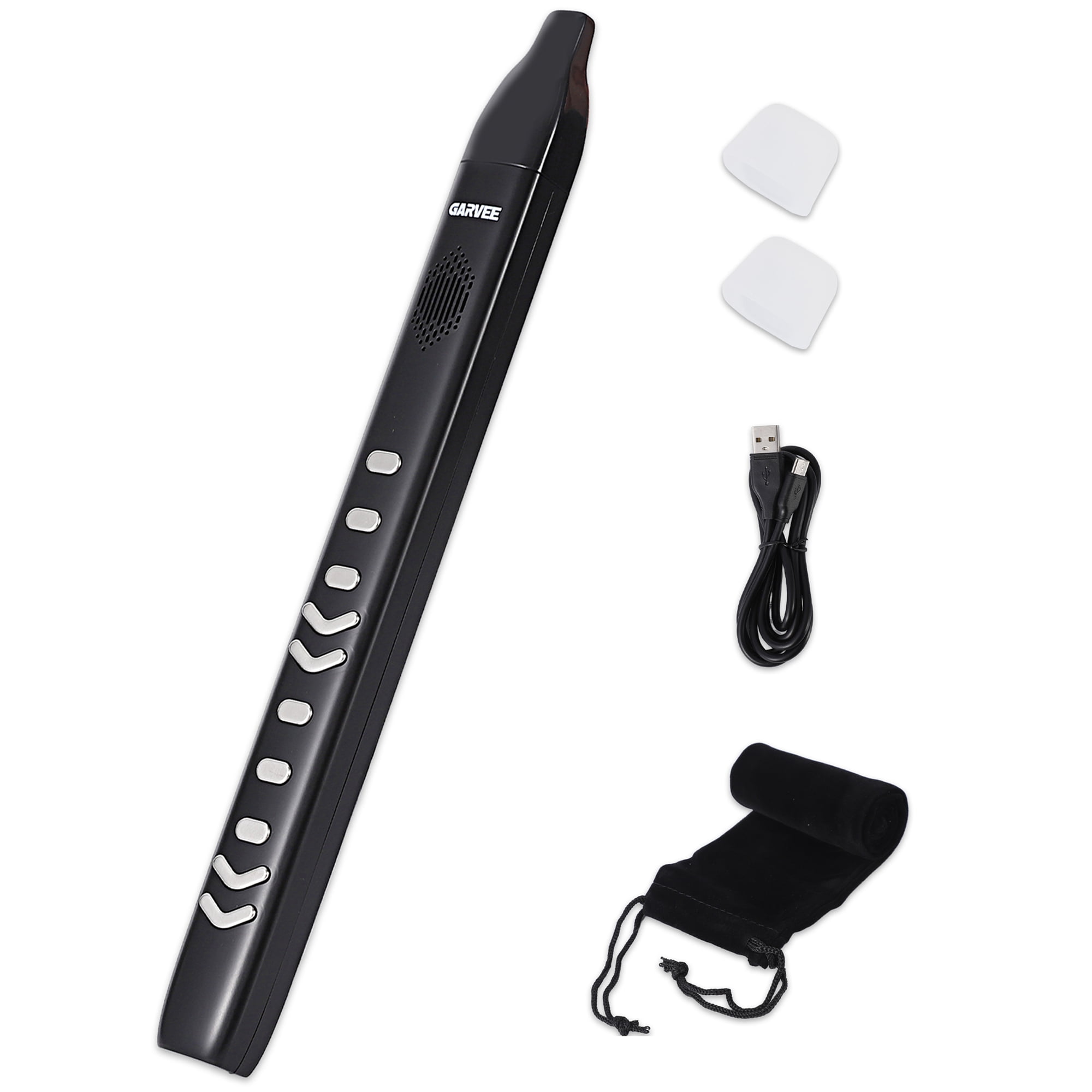 CazToi Portable Digital Wind Instrument MIDI Electronic Wind Instrument with 10 Tones & Rechargeable Battery