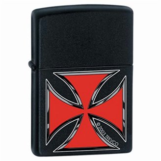 Zippo Lighter- Bike Motorcycle Racing Black Matte Windproof
